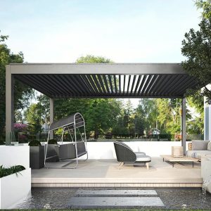 Premium Louvered Pavilion LP-200