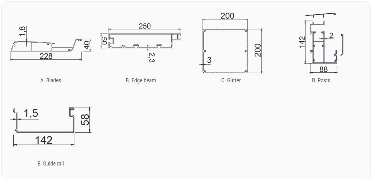  Retractable Louvered Pergola1 factory